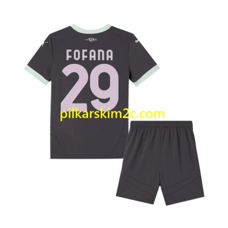 Koszulka AC Milan Fofana 29 Dziecięca Trzeciej 2024/25 Koszulki Piłkarskie